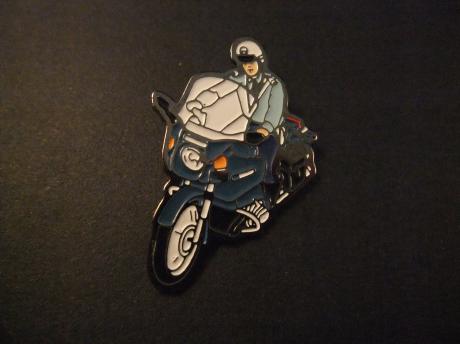 Gendarmerie Franse politie ( motoragent) wit scherm